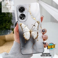 HP Oppo A78 5G Case - Oppo A78 5G casing - Butterfly case Motif - Cellphone protector - Oppo - Oppo 