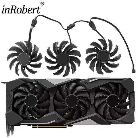 New 78MM Cooler Fan Replacement For Gigabyte GeForce GTX 1660Ti 1660 SUPER GAMING Graphics Video Car