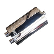 Jasma SR005 Straight Y Flow Car Exhaust Pipe Lintang 1 Input (2.25") / 2 Output (2") (Both Side) SUS