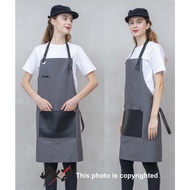 Barista Apron / Barista Canvas Restaurant Cafe Apron / Barista Apron / BARBERSHOP Apron