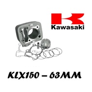 KAWASAKI KLX150 63MM CYLINDER BLOCK ASSY