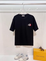 Moncler 三色重疊標誌T恤