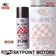 BOSNY SPRAY PAINT 168 PRIMER RED FOR MOTORCYCLE (9132-010)