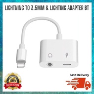 MH030 LIGHTNING TO 3.5MM Dual 2-in-1 Adapter