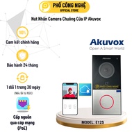 Akuvox E12S video bell door call camera button, 2-way conversation, 2MP resolution