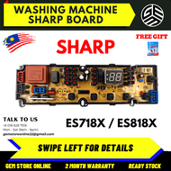 ESX705 / ESX715 / ES718X / ES818X SHARP Washing Machine PCB Board / Board Mesin Basuh SHARP / Sharp 
