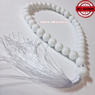 PUTIH White JADE ROSARY 8M 33 GRAINS