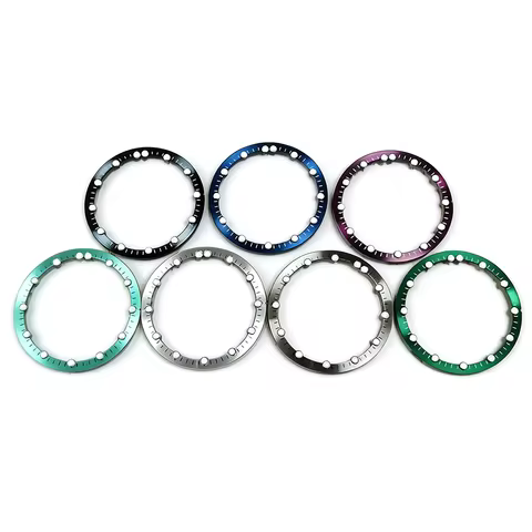 28.5mm Watch Dial Face For NH70/NH72 Movement Watch Hollow Out Ring Dial Green Luminous NH70A NH72A 