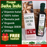 SACHA INCHI OIL ORGANIC | NATURAL MINYAK SACHA INCHI HALAL AL-LECCA | 3, 6, 9 印加果油 250ml