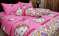 Sprei Hello Kitty Leopard Uk 160X200