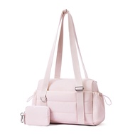 New Ladies Shoulder Bag Gym Bag Mini Gym Duffel Bag with Wet Compartment and Gym Handbag