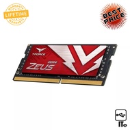 RAM DDR4(3200, NB) 16GB TEAM ZEUS ประกัน LT. แรมโน๊ตบุ๊ค ram notebook เเรม หน่วยความจำ RAM DDR ram laptop