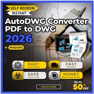 AutoDWG PDF to DWG Converter Pro 2026 v5.1 Lifetime For Windows