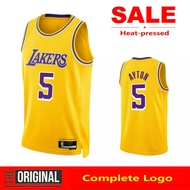 【Heat-pressed】New Lakers 5 Deandre Ayton Jersey