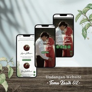 Digital Wedding Website Invitation - Online Thanksgiving & Circumcision Invitation - WEB KASIH 02