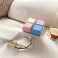 Creative Tetris Keyboard Fingers Squeeze Decompression Keychain Small Gift