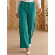 Daisy by Voir Malaysia Pants Women Casual Full Cotton - Green
