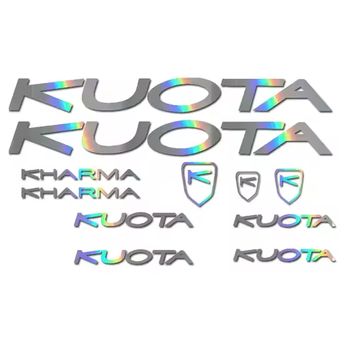 For Kuota Kharma Bike Frame Decal Set Bicycle Cycling Riding Die-Cut Vinyl Graphic