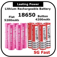 High Power 18650 Battery 3.7V Lithium Rechargeable Battery  AA  AAA Rechargable Battery  USB Charger