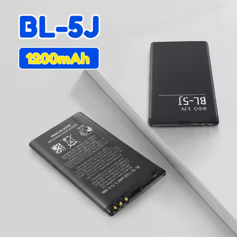 BL 5J BL-5J Lithium-ion Replacement Battery 1200mAh for Nokia X1-01 X6 5230 5233 N900 C3 5802i 5235 