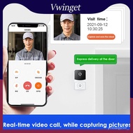 Wifi Outdoor Voice Change Security Door Bell Hd Camera Wireless Doorbell Video Intercom Smart Door Bell Smart Home Tuya