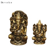 Devoko Elephant Buddha Statue Craft Elephant God Statue for Home