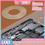 2mm*55m Adhesive Double Tape 3m / 300lse Super Sticky Adhesive Tape Service Tool/ hp