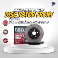 MARS DISC ROTOR FRONT & REAR FOR TOYOTA CALDINA 2002-2007 ST246
