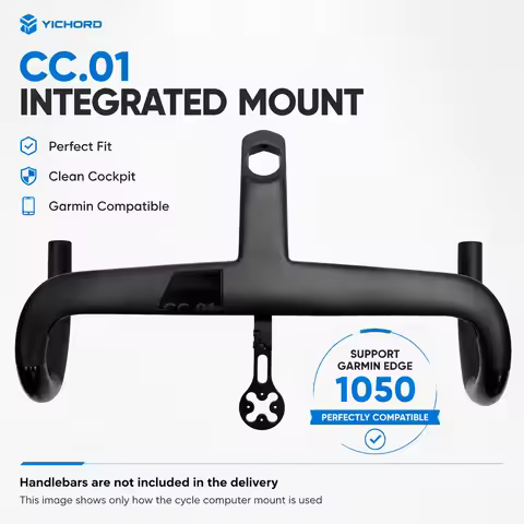 FOR CC01,C68 V4RS V5RS Handlebars Computer Mount Bracket Aluminum Extender Adapter With 1050 Garmin 
