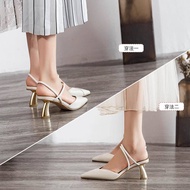 COD charles keith shoes charles and keith shoes Kecil ck tumit tinggi menunjuk stiletto 2021 Baru be