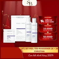 Peel Sea Herbal Christina Rosedemer 2A + 2B Helps Reduce Dark Spots and Acne on Face, Body, Back, Bu