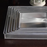 Square Cake Pan 26 x 26 x 4 cm Strong 8mm Thick Cake Pan Made in Indo
