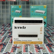 TENDA S108 8-Port Ethernet Switch - Switch Hub 8 Ports Internet Switch