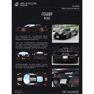 TOC 1:64 Ferrari 488 Pista (Nero)