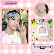 Ateez Wooyoung Bead Accessories Bead Accessories/ Necklace/ Bracelet/ Ring/ Korean Style/