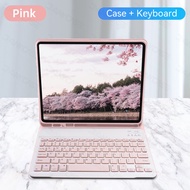 สำหรับ iPad Pro 11 M4 Pro 13เคสคีย์บอร์ดสำหรับ iPad 7/8/รุ่น9th 10th 10.9 11th (A16) 11 Air 4 Air 5