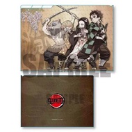 鬼滅之刃 日版 文具 A4 文件袋 File 文件夾 資料夾 3口袋 Folders 鬼殺隊 (四主角 A款)