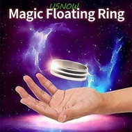 USNOW Magic Floating Ring, Floating Effect Mentalism Magic Ring Tricks, Magic Toys Invisible Suit Ma