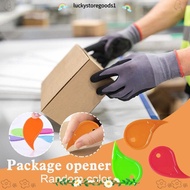 LUCKYSTOREGOODS 1/10pcs Plastic Box Opener, Mini Portable Express Package Can Opener, Safety Letter 