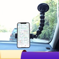 Windshield phone clip with swivel joint