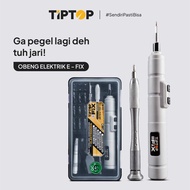 TIP TOP CORDLESS PRECISION SCREWDRIVER SET / OBENG SERVIS 4.2V (E-FIX)