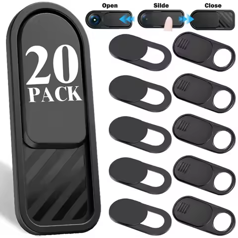 20-1PCS Webcam Camera Covers Privacy Sticker Anti-Peeping Protector Shutter Webcam Camera Lens Cover
