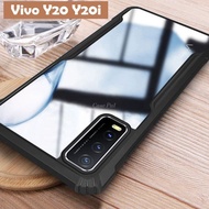 Case Vivo Y20 Shockproof Armor Tranparent Premium Handphone Casing