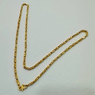 22k / 916 Gold Hexagon Tube Chain by Best Gold Shop