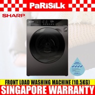 Sharp ES-FW105SG Front Load Washing Machine (10.5KG)