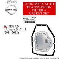 31728-3MX0A NISSAN PENAPIS TRANSMISI AUTO FILTER + GASKET SET NISSAN ALMERA N17 AUTO TRANSMISSION FI