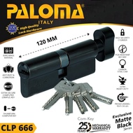 PALOMA CLP 666 Cylinder Knob KC-CK 120MM Computer Key BLACK