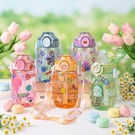 420ml/14.2oz High-Quality Thick Anti-Leak Straw Water Bottle, Shockproof, PC Material, Bubble Tea Cu