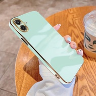 Softcase For Samsung Galaxy A07 Luxury Plating TPU Soft Case Glossy Cover Phone Casing Samsung A07