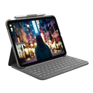 【Logitech 羅技】Slim Folio 輕薄鍵盤保護套 (iPad 10代專用)